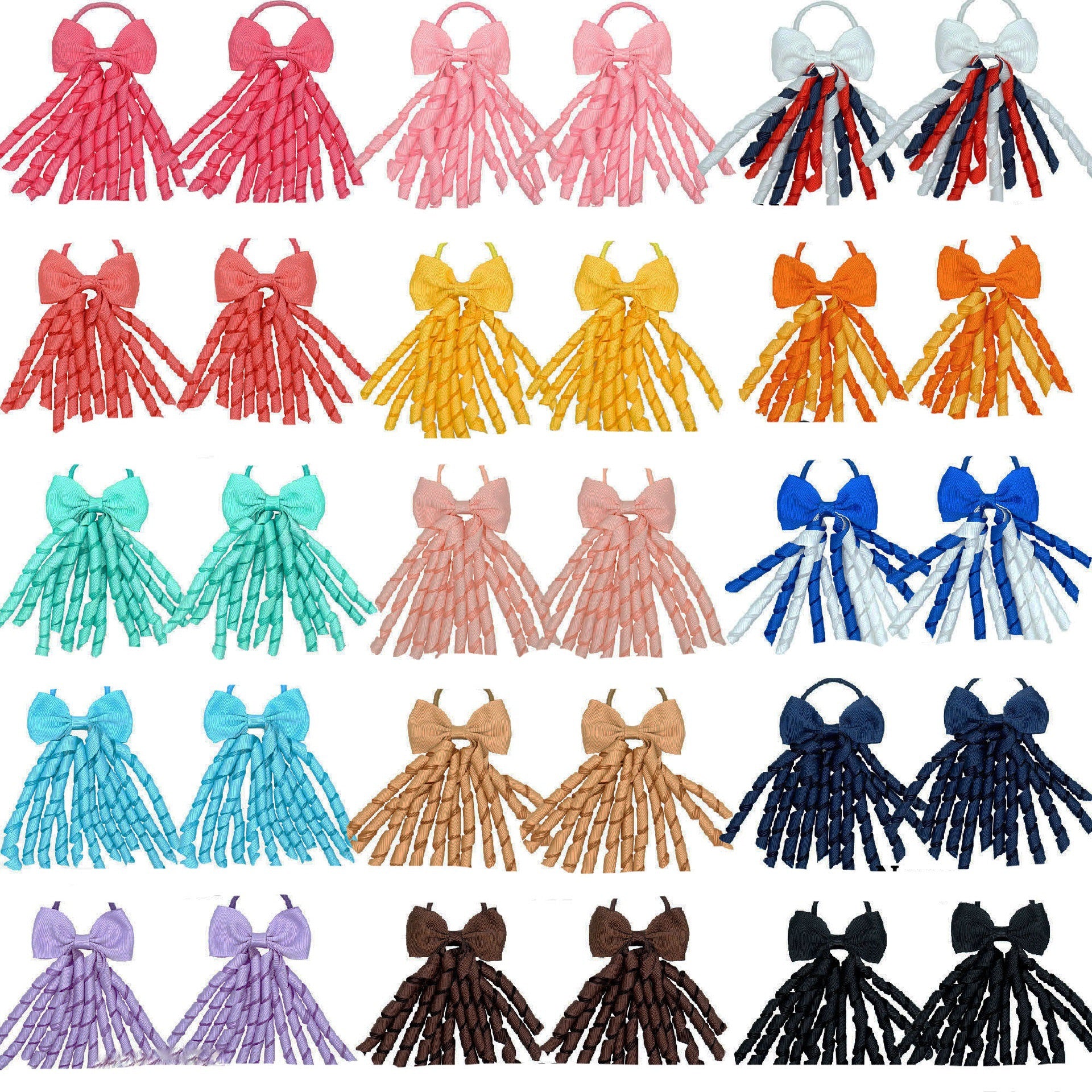 Wholesale bow rubber band roll thread belt Christmas headdress